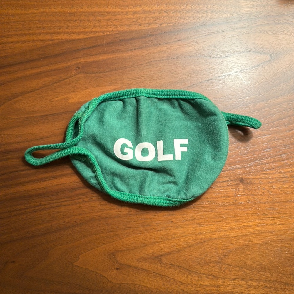 GOLF WANG FACE MASK GREEN